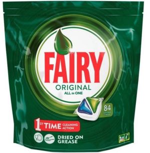 Fairy Original All in One ТАБЛЕТКИ ЗА МИЯЛНА МАШИНА Лимон  84 броя 