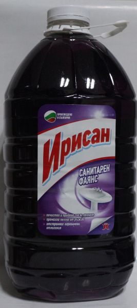 Ирисан гел за почистване на  санитарен фаянс 5 литра