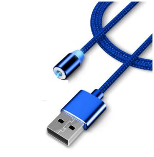 Магнитен кабел за зареждане на телефон iPhone, type C и Android