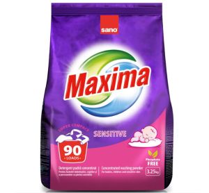 SANO MAXIMA SENSITIVE КОНЦЕНТРИРАН ПРАХ ЗА ПРАНЕ 3.25kg 90 пранета