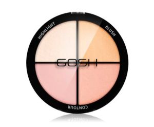 Gosh Strobe'n Glow 002 Blush Хайлайтър кит 15 гр.