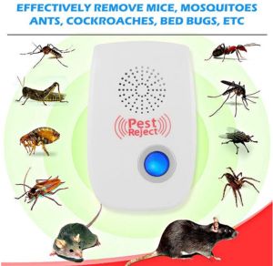 Ултразвуково устройство Pest Reject  машинка за борба с вредители, мишки, комари, хлебарки, мравки, паяци и други  