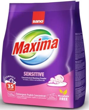 SANO MAXIMA Sensitive ПРАХ ЗА ПРАНЕ  1.25kg
