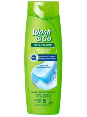 Wash & Go  Шампоан за коса против пърхот 180мл 