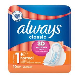ALWAYS КЛАСИК NORMAL ДАМСКИ ПРЕВРЪЗКИ 10БР.