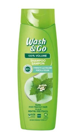 Wash&Go Nettle Reviva Шампоан за тънка и изтощена коса 180мл