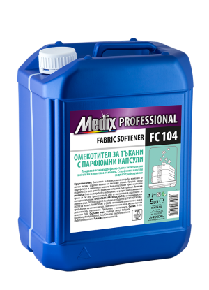 Medix Professional  FABRIC SOFTENER FC 104 Омекотител за тъкани super soft 5 л.