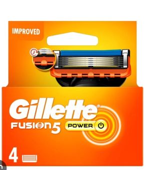 Gillette Fusion Power резервни ножчета за бръснене 4бр /за самобръсначка с батерии/