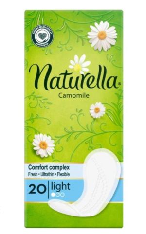 NATURELLA CAMOMILE ЕЖЕДНЕВНИ ДАМСКИ ПРЕВРЪЗКИ 20БР