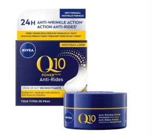 Nivea Q10 Power Нощен Крем против бръчки 50 мл