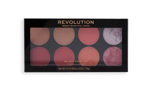 Makeup Revolution палитра руж и хайлайт Sugar & Spice 8 цвята   ПО ЗАЯВКА