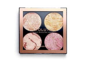  Makeup Revolution палитра хайлайт и бронз Fresh Perspective 4 цвята ПО ЗАЯВКА