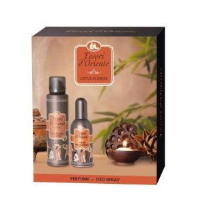 Tesori d’Oriente Lotus Flower Kомплект за жени EDP Парфюмна вода 100мл+Дезодорант 150мл