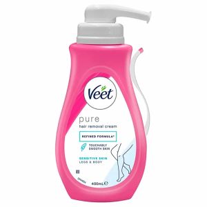 Veet Крем за чувствителна кожа за крака и тяло  400мл