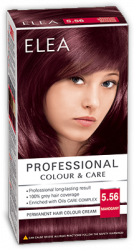 Elea Proffesional Colour&Care Боя за коса  - № 5/56 Махагон
