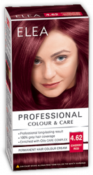 Elea Proffesional Colour&Care Боя за коса  - № 4/62 Вишнево червен